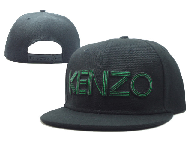 Kenzo Black Snapback Hat SF